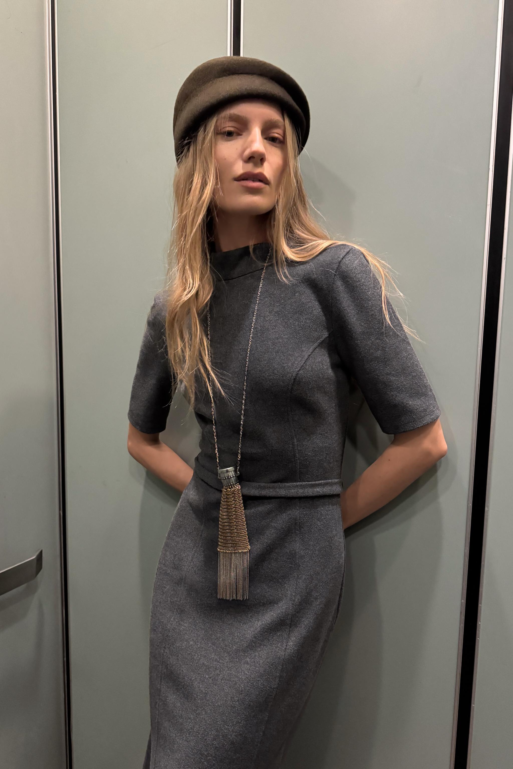 ROBE SOFT AVEC CEINTURE